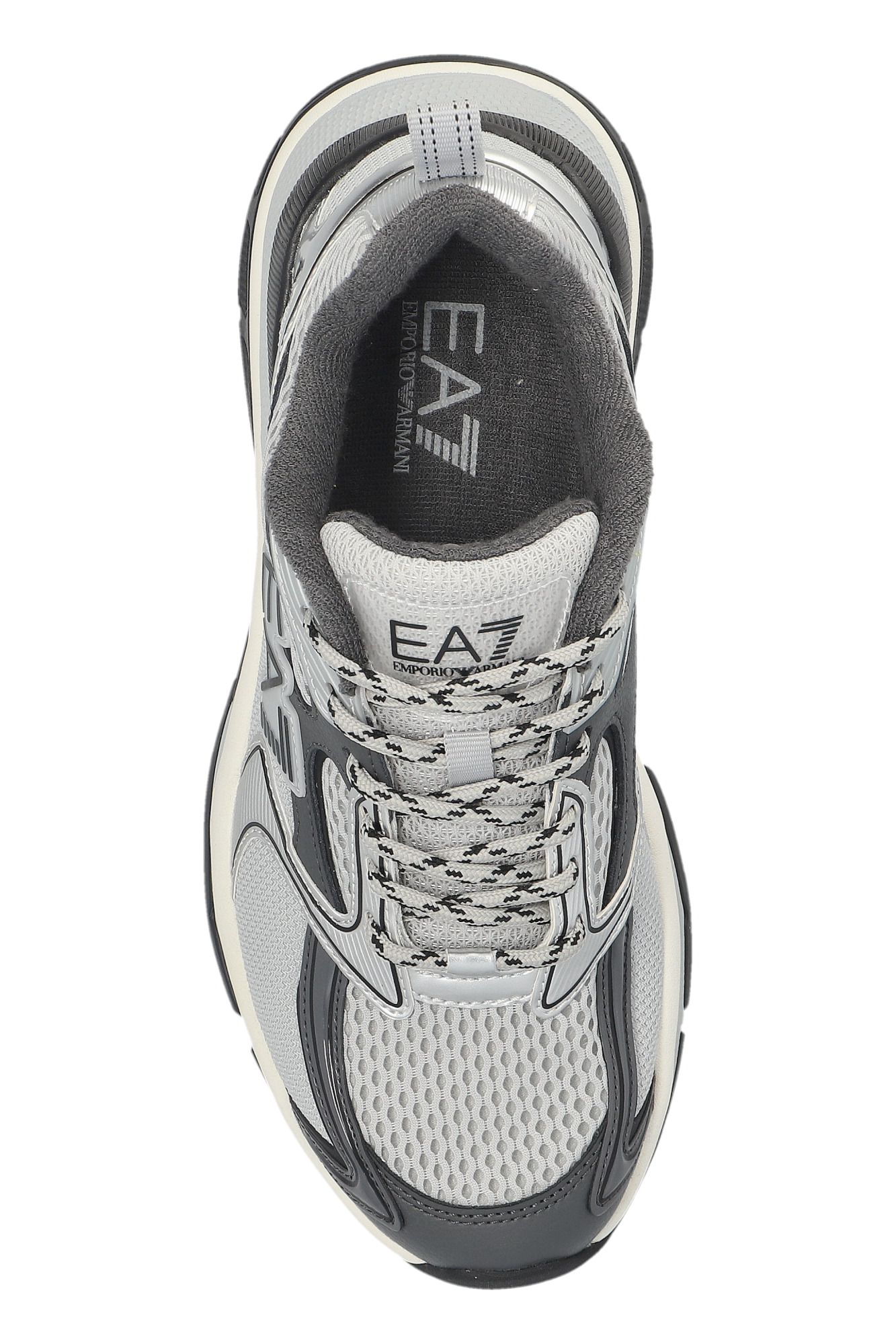 Grey Sports shoes with logo EA7 Emporio Armani - Vitkac Canada